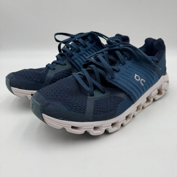 On Cloud Cloudswift Mens Size 9.5 Navy Athletic Running Shoes - Picture 1 of 9